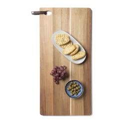 Borrelplank acacia groot - 70x34x1.5 cm