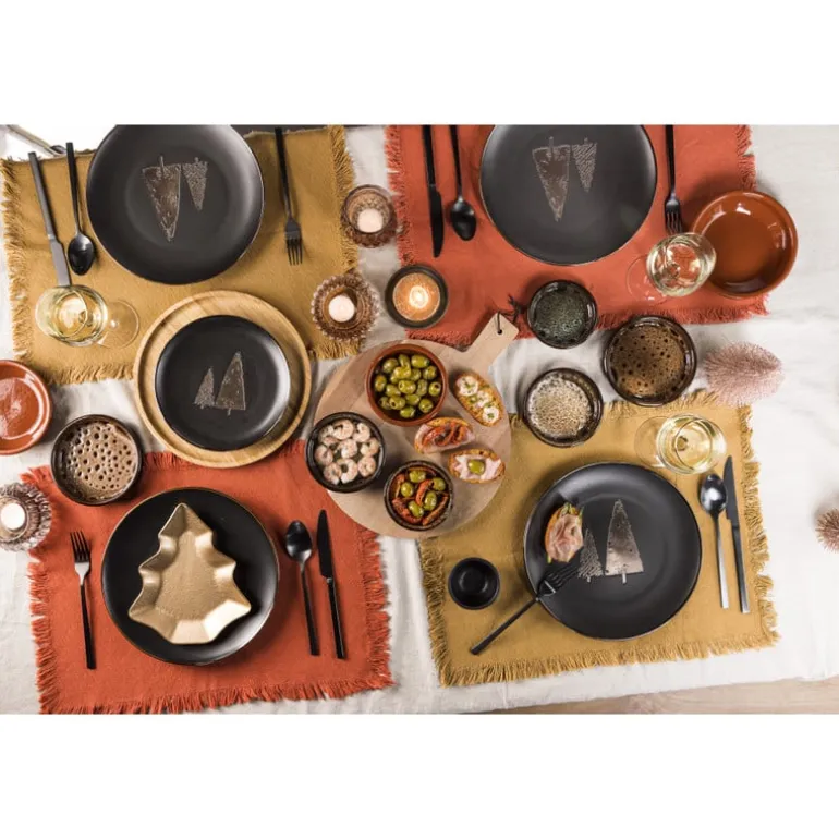 Borrelplank Acacia rond - 38x30x1,9 cm