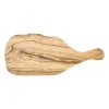 Borrelplank olijfhout XL - bruin - 46x19 cm