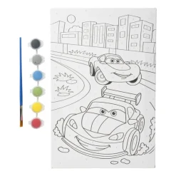 Canvas - kleuren op nummer - 30x20 cm