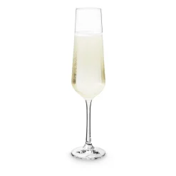 Champagne glazen kristal - 200 ml - set van 4