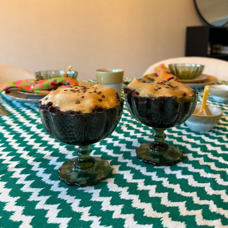 Champagnecoupe clover - groen - 230 ml