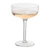 Champagnecoupe ribbel - glas - 200 ml