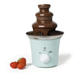 Chocolade fontein - blauw - ø15x23.7 cm