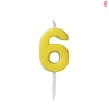 Cijferkaars 6 - diverse kleuren