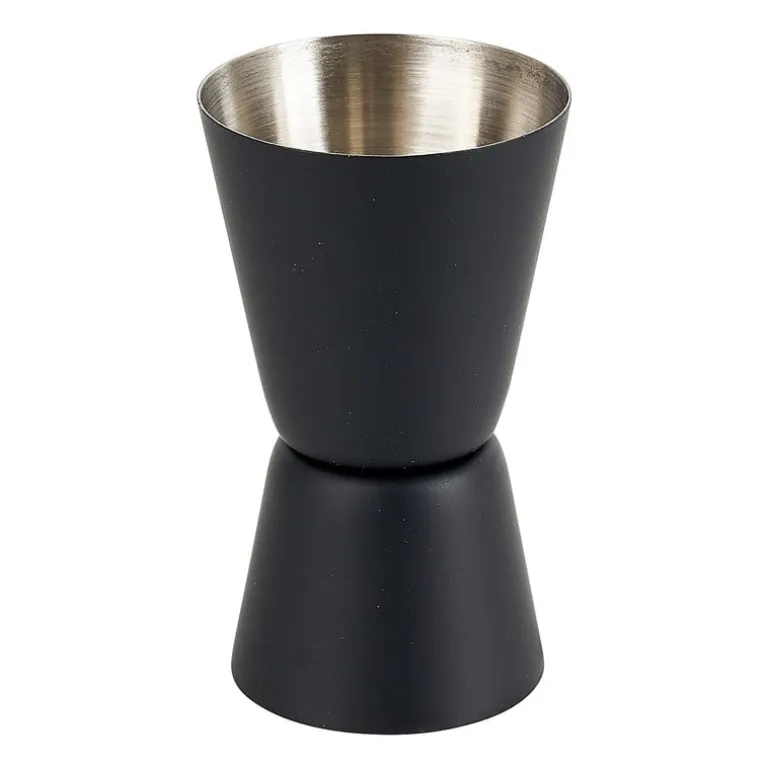 Cocktail barmaatje - zwart - 6.7x3.2x3.8 cm