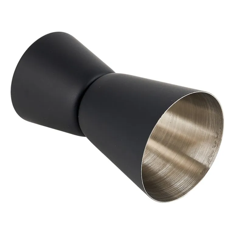 Cocktail barmaatje - zwart - 6.7x3.2x3.8 cm