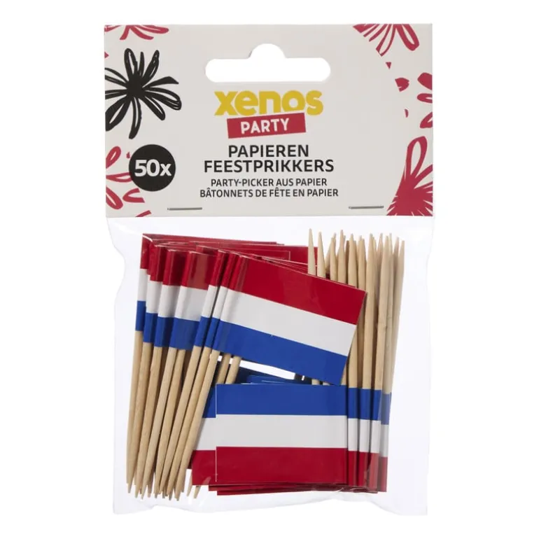 Cocktail prikkers Holland - set van 50