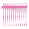 Cocktail roerstaafjes - flamingo - set van 12