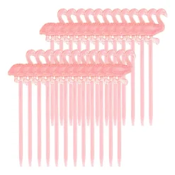 Cocktailprikkers flamingo - 24 stuks