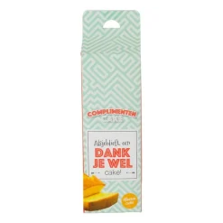 Complimenten cake - Alsjeblieft, een dankjewel - 400 gram
