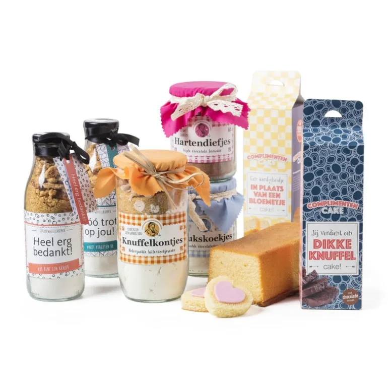 Complimenten cake - Jij verdient een dikke knuffel - 400 gram