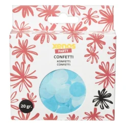 Confetti baby - blauw