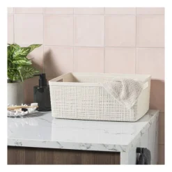 Curver jute opbergmand M - 12 liter - beige