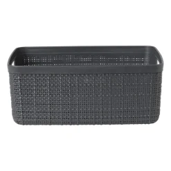 Curver jute opbergmand S - 5 liter - grijs