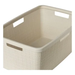 Curver jute wasmand - 46 liter - beige