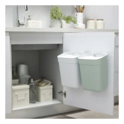 Curver prullenbak ready to collect - donkergrijs/lichtgrijs - 10 liter