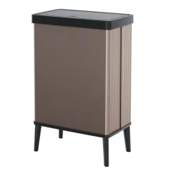 Curver prullenbak Verto - rosékleurig/zwart - 54 liter