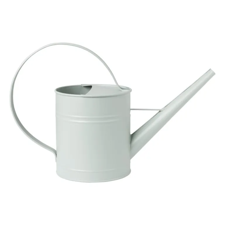 Decoratie gieter metaal - diverse kleuren - 22x34.5x12.5 cm