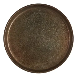 Decoratieplateau - antiek goud - ⌀25 cm