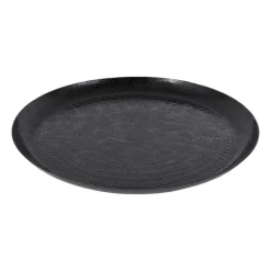 Decoratieplateau - zwart - Ø34 cm