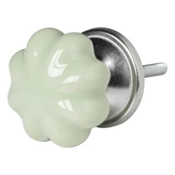 Deurknopje pompoen - groen - ø3.5 cm