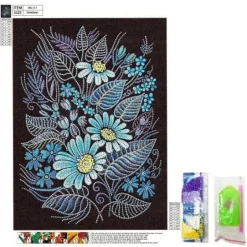 Diamond paint - glow in the dark - 40x30 cm