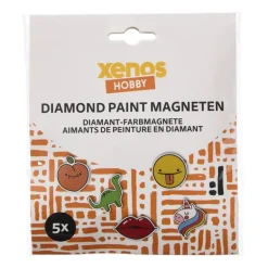 Diamond painting magneten DIY - set van 5 - diverse varianten