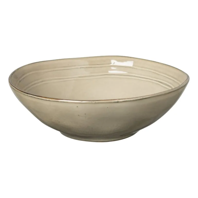 Diep bord Toscane - beige - ø19 cm