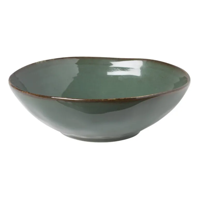 Diep bord Toscane - donkergroen - ø19 cm