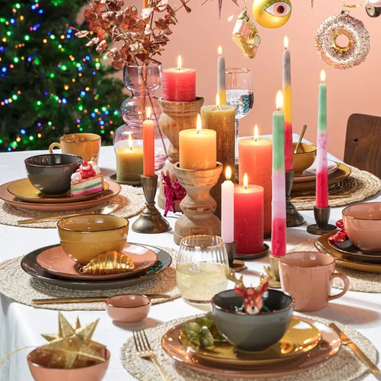 Dinerbord Emma - groen - ø26.5 cm