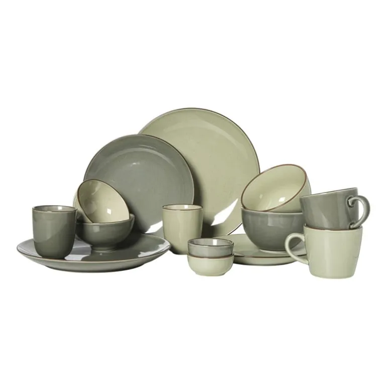 Dinerbord Emma - lichtgroen - ø26.8x2.5 cm