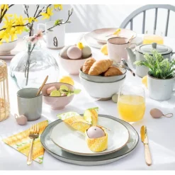 Dinerbord Emma - wit - ø25 cm