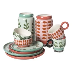 Dinerbord jolie - roze - ø25.5x2.3 cm