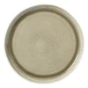 Dinerbord kaori - wit/bruin - ø27x3 cm