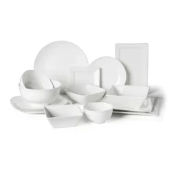 Dinerbord porselein - 24.8x24.8 cm