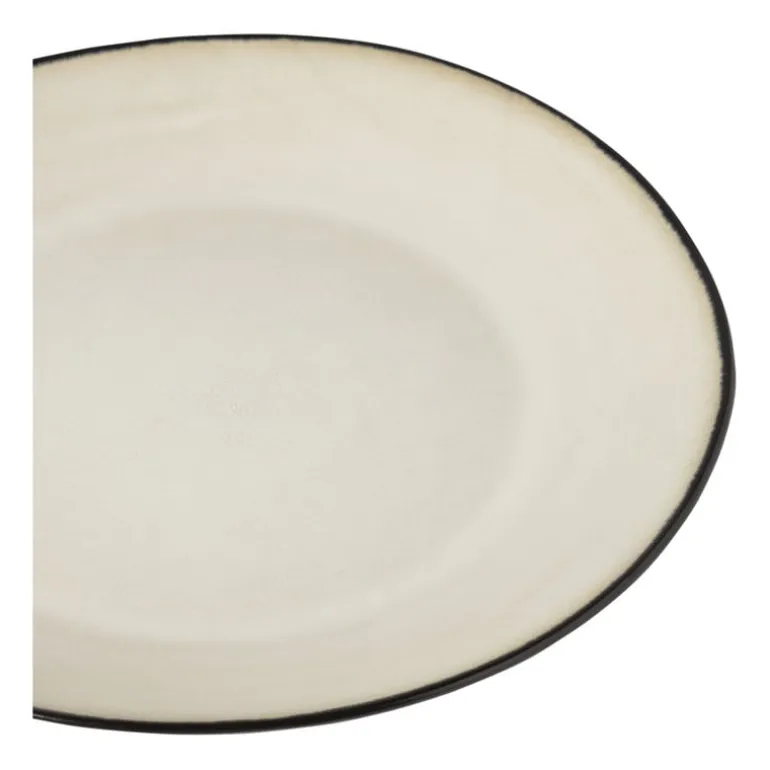 Dinerbord Roots - beige - ø27.5x3 cm