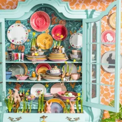 Dinerbord Yasmine - roze - 25.5 cm