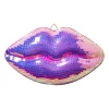 Disco lippen - roze - 12.5x22.5x4 cm