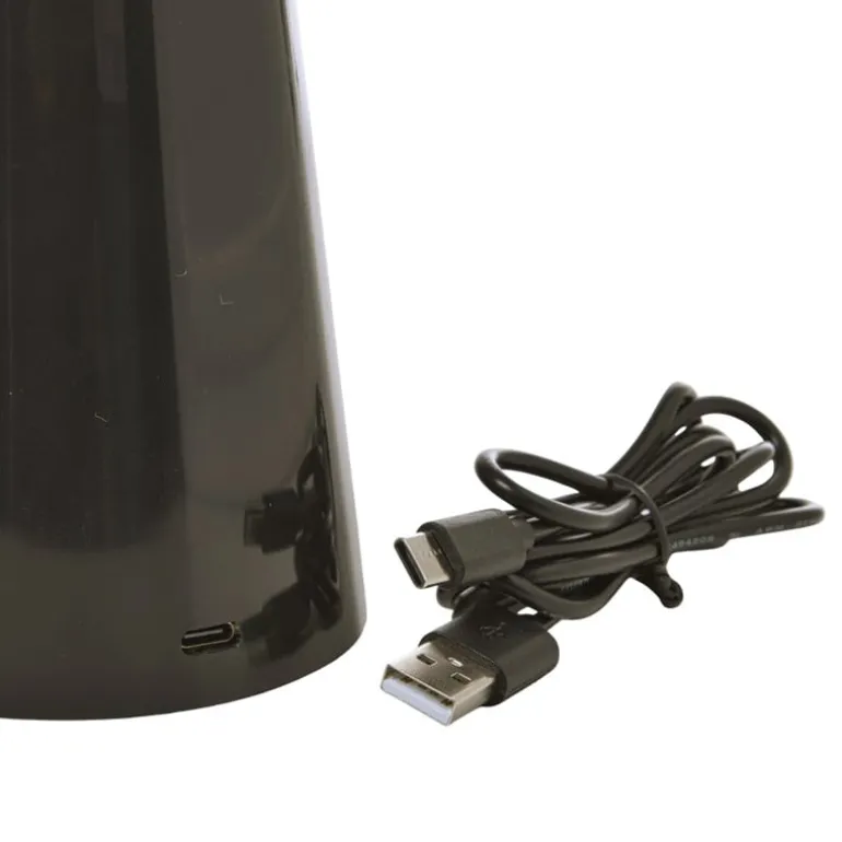 DIY Lava lamp met balletjes - blauw - ø8.5x33 cm