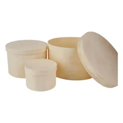 Doosje rond - ø6x8.5 cm