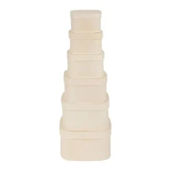 Doosje vierkant set van 6