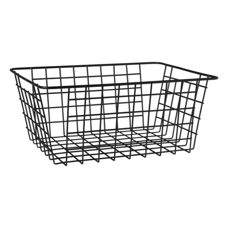 Draadmand L - ijzer - 28x22x12.5 cm