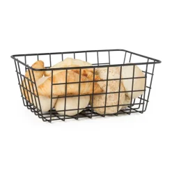 Draadmand L - ijzer - 28x22x12.5 cm