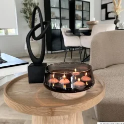 Drijfkaarsen - wit - 20 stuks