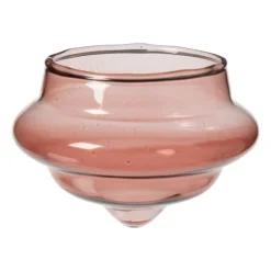 Drijvende theelichthouders - bruin - set van 3