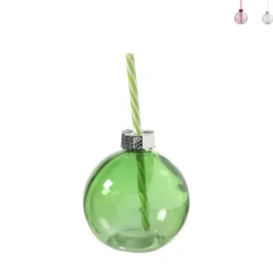 Drinkbeker kerstbal - diverse varianten