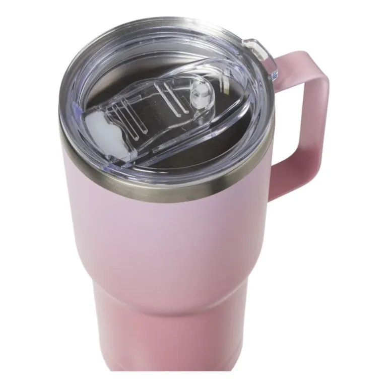 Drinkbeker Thermo - roze - 530 ml