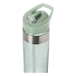 Drinkfles met rietje - groen - 500 ml