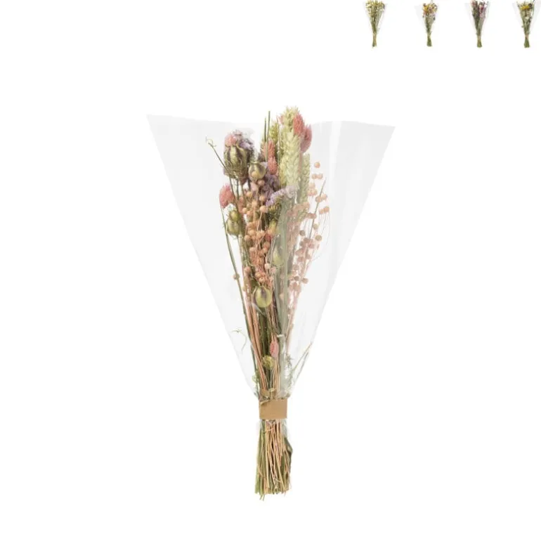 Droogbloem boeket gemixt - diverse varianten - 50 cm